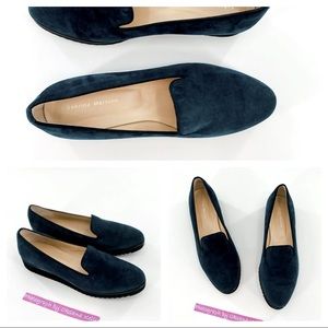 Sabrina Martone slip on Suede/leather Loafers Sz 8